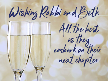 Champagne for Rabbi Beth